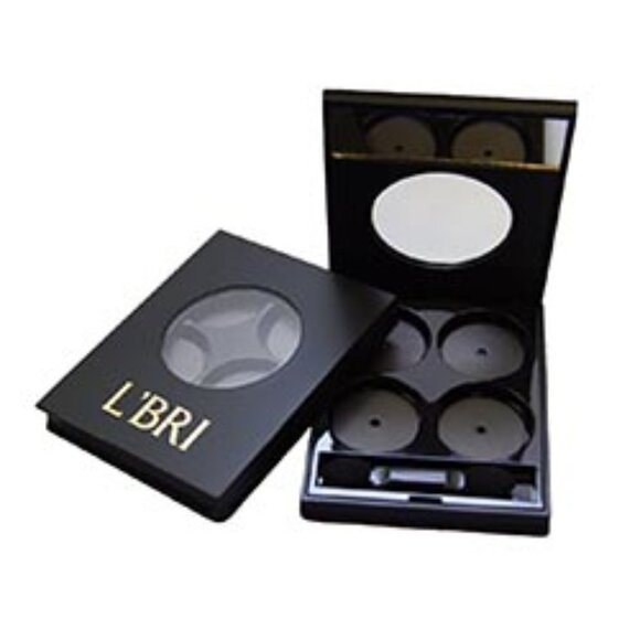 L'Bri Empty Magnetic Eyeshadow Quad Mirrored Compact - Picture 3 of 3